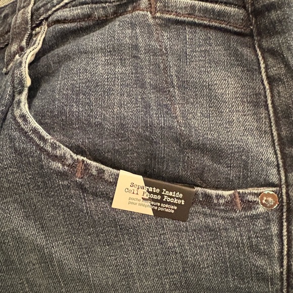 Volcom Men's Dark Blue Slim Straight Jeans - Picture 5 of 9